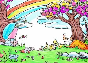 幼儿童话图片、幼儿童话图片简笔画