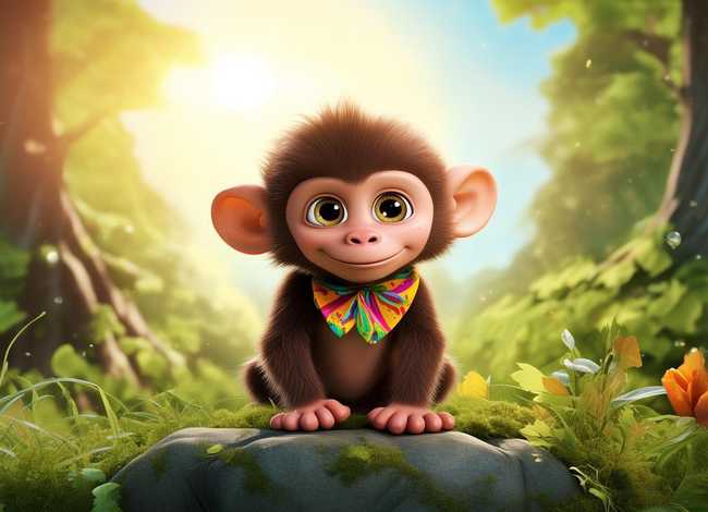儿童故事3-6岁小猴子的故事 - 幼儿故事小猴子的故事