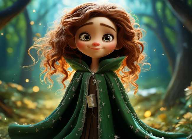 女巫儿童故事动画 - 女巫 儿童