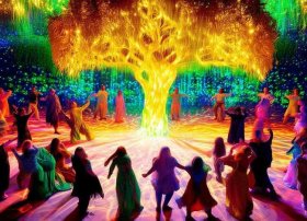 千千树音乐律动视频；千千树音乐活动大班