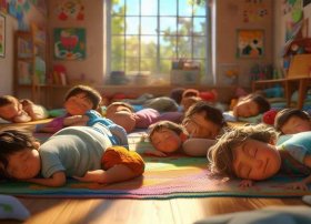 儿童午休睡在地上好不好、儿童午休睡在地上好不好呢