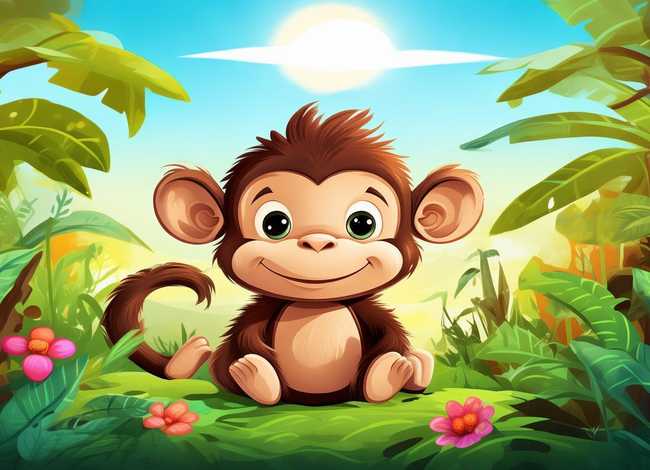 关于猴子的幼儿故事 - 关于猴子的幼儿故事视频(一等奖)