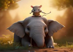 幼儿故事小老鼠吃大象简短200字 幼儿故事小老鼠吃大象简短200字怎么写