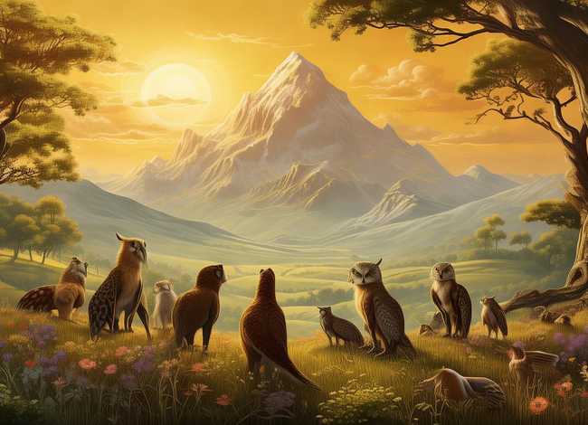 太阳山寓言故事，太阳山寓言故事简介