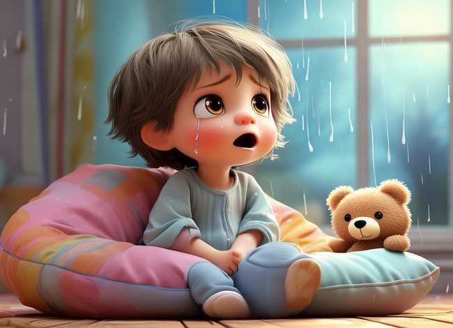 哭有什么用绘本图片，哭有什么用的图片