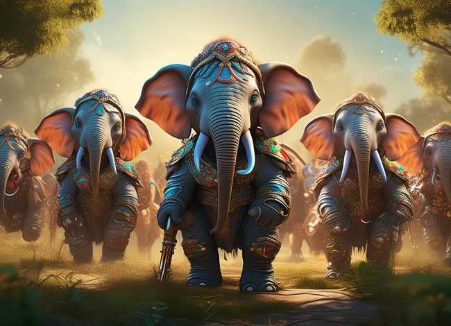 儿童故事大象战士全集；大象战士故事在线