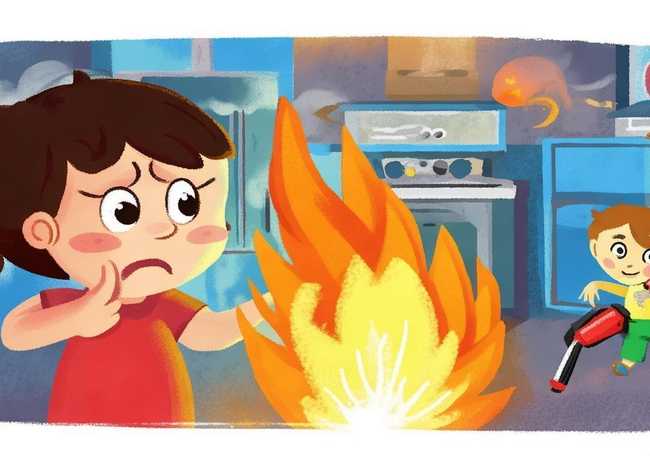 着火了怎么办儿童故事 家里着火了怎么办幼儿故事