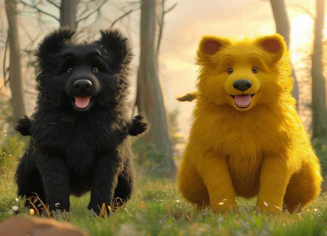 儿童故事大黑和大黄、大黑牛和大黄牛的故事 儿童故事大黑和大黄、大黑牛和大黄牛的故事