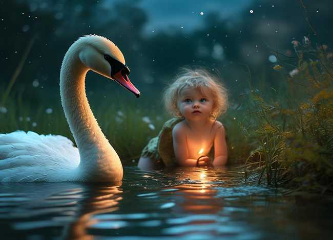 儿童故事0至3岁天鹅的故事 - 天鹅的故事睡前故事 儿童故事0至3岁天鹅的故事 - 天鹅的故事睡前故事