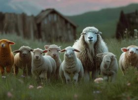 羊故事；狼与七只小羊故事