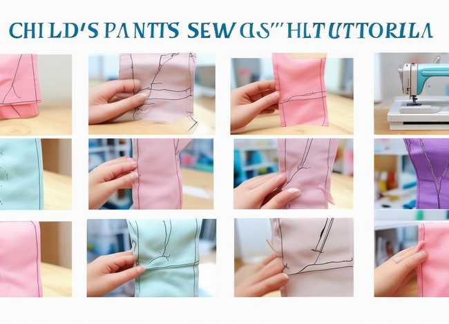 儿童裤做法视频；做儿童裤子的步骤及图样