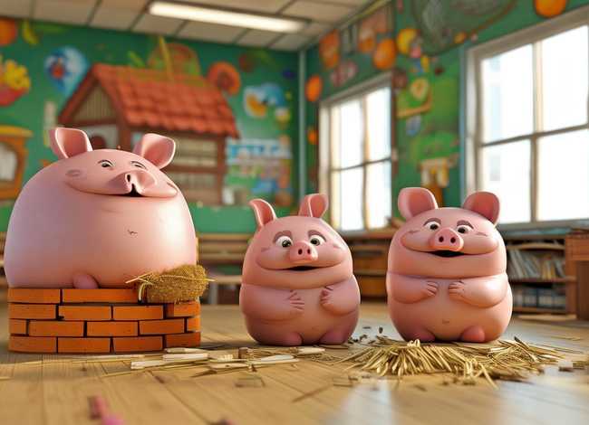 自制绘本故事书幼儿园；自制绘本故事书幼儿园三只小猪