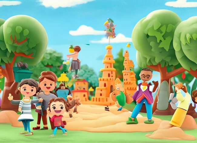 游戏故事儿童画 幼儿园的游戏故事简笔画