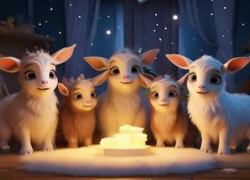 故事大全儿童睡前小山羊 - 小孩听的故事大全睡前七只小山羊的故事