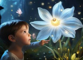 儿童神话故事马兰花；神话马兰花的故事