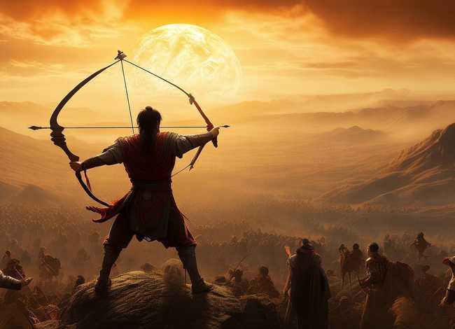 后羿射日的故事读后感 后羿射日的故事读后感想