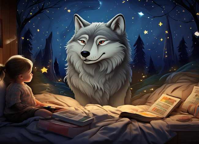 少儿故事大全 经典狼 幼儿睡前故事狼