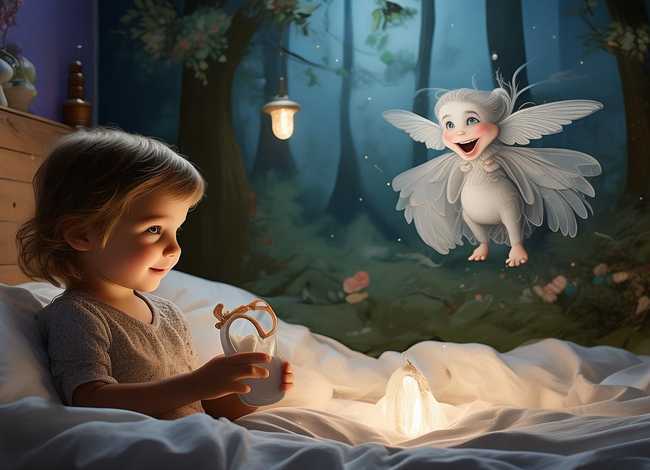 儿童牙仙子的完整故事；宝宝睡前故事牙仙子的故事