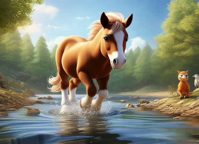 儿童故事小马过河的故事文字版、小马过河的故事 文字版