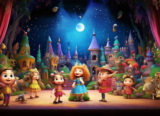 儿童故事话剧表演（儿童表演童话剧）