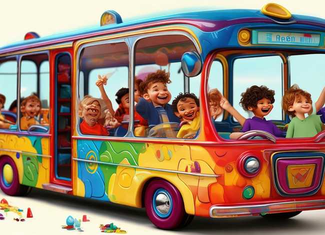 公交车儿童视频（公交车 儿童动画）