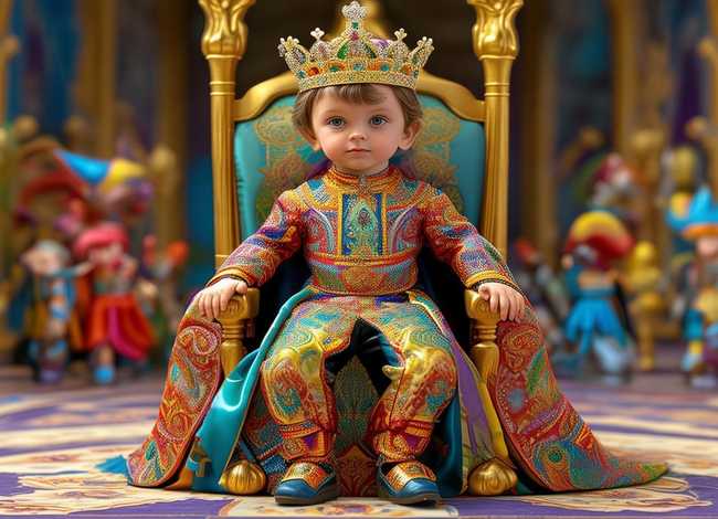 儿童版皇上；儿童版皇上驾到