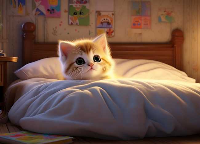 小猫睡前故事儿童完整3-6岁 小猫咪睡前故事幼儿故事大全