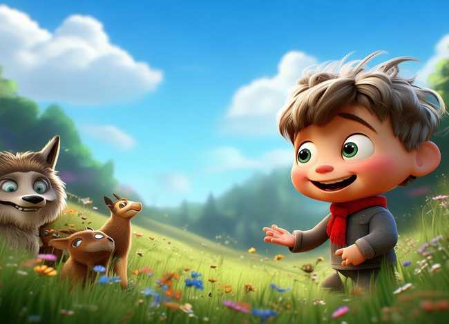 幼儿故事视频狼来了 - 幼儿讲故事狼来了的视频