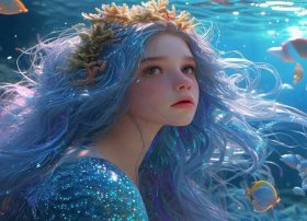 经典童话故事海的女儿 - 童话《海的女儿》