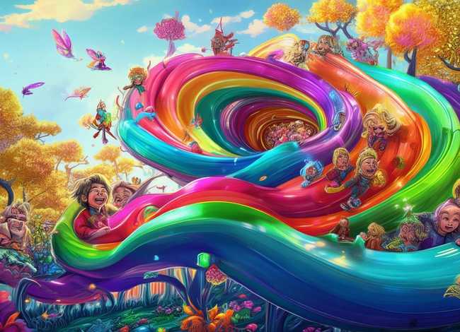 神奇的滑梯儿童故事;奇妙的滑梯故事 神奇的滑梯儿童故事;奇妙的滑梯故事