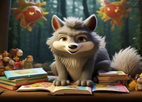 大灰狼儿童故事大全100篇，少儿大灰狼故事大全