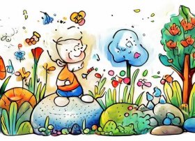 幼儿手绘故事书、幼儿园手绘故事书简笔画