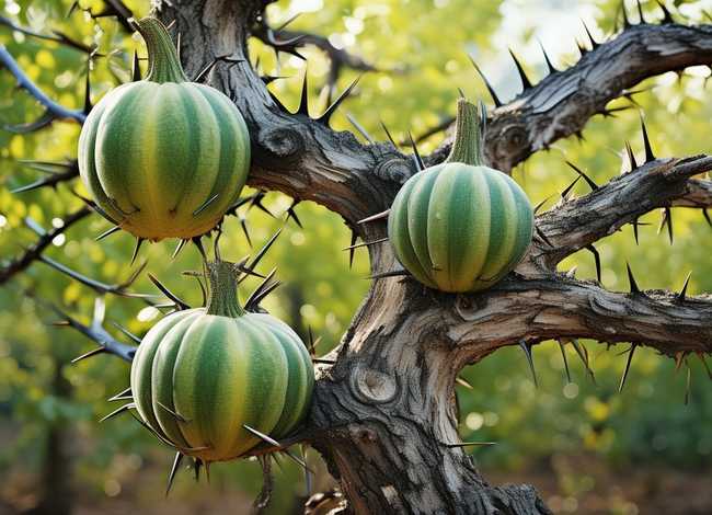 结小西瓜带刺的树 结小西瓜带刺的树叫什么 结小西瓜带刺的树 结小西瓜带刺的树叫什么