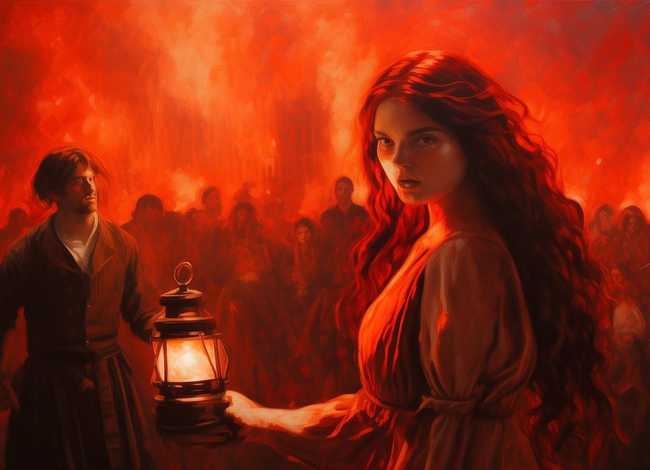 红色故事的画（关于红色故事的画）