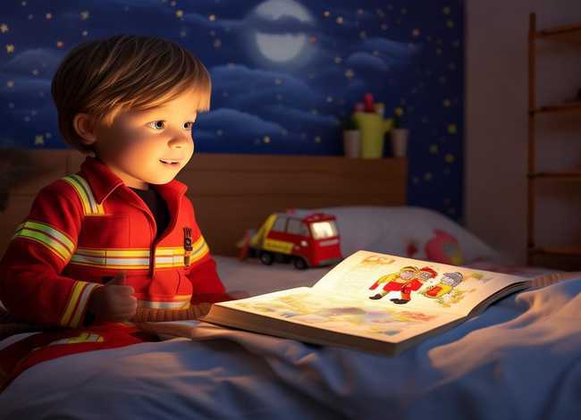 儿童睡前故事消防员的故事、少儿睡前消防员的故事