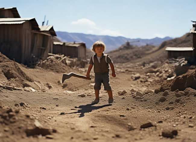 儿童小矿工、儿童挖矿 儿童小矿工、儿童挖矿