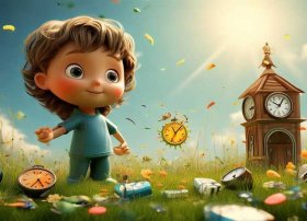 关于时间的儿童绘本故事（关于时间的幼儿绘本故事）