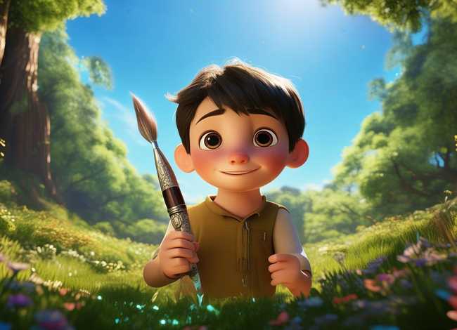 神笔马良的故事幼儿版、神笔马良的故事幼儿版图片