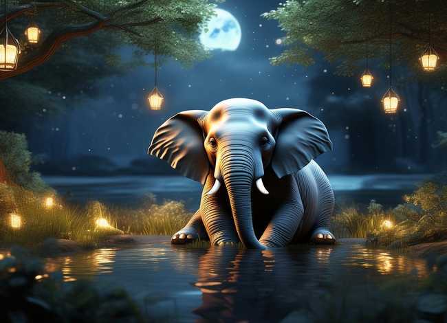 大象的故事睡前故事文字版；大象的故事睡前故事文字版在线听
