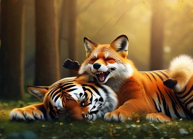 儿童故事3分钟狐假虎威 狐假虎威寓言故事三分钟