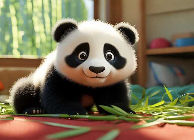 熊猫为主题的儿童故事 - 熊猫的幼儿故事
