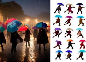 晚安故事雨夜广场舞 晚安故事雨夜广场舞背面及教学