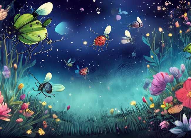 儿童睡前故事虫儿飞；虫儿飞绘本故事