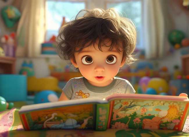 一个儿童故事完整版；一个婴儿故事