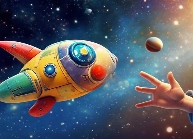 飞船儿童绘画 - 飞船儿童绘画图片