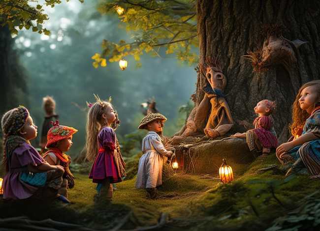 儿童民间故事神话故事、小孩民间故事