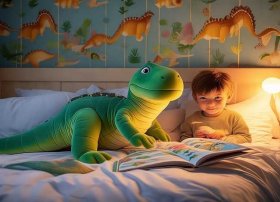 3-6岁睡前听故事恐龙（3一6岁幼儿睡前恐龙故事）