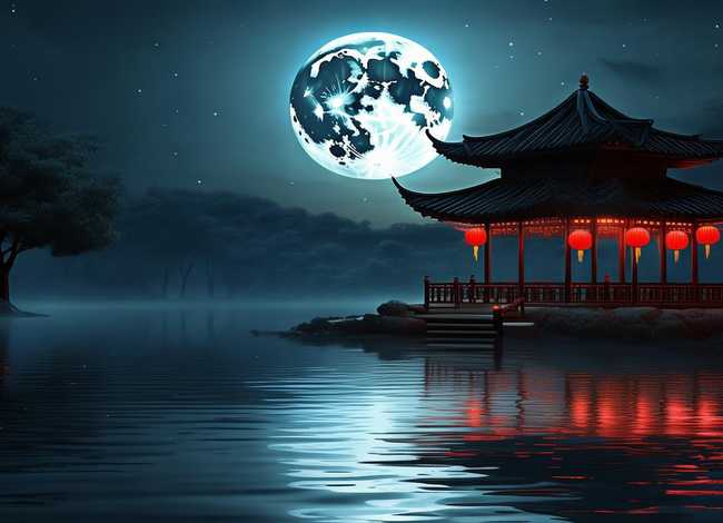 关于月亮的古诗；关于月亮的古诗五言绝句