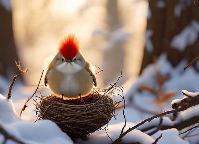 儿童故事寒号鸟搭窝朗读 - 寒号鸟搭窝故事视频