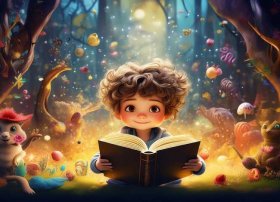 儿童故事纯图片素材 儿童故事图片带字